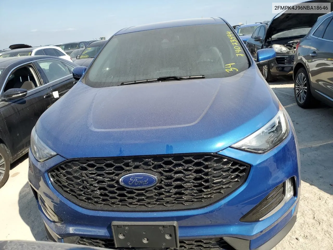 2022 Ford Edge Sel VIN: 2FMPK4J96NBA18646 Lot: 74073594