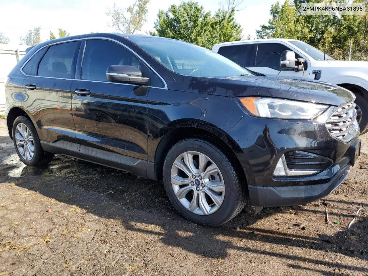 2022 Ford Edge Titanium VIN: 2FMPK4K96NBA31895 Lot: 74512174