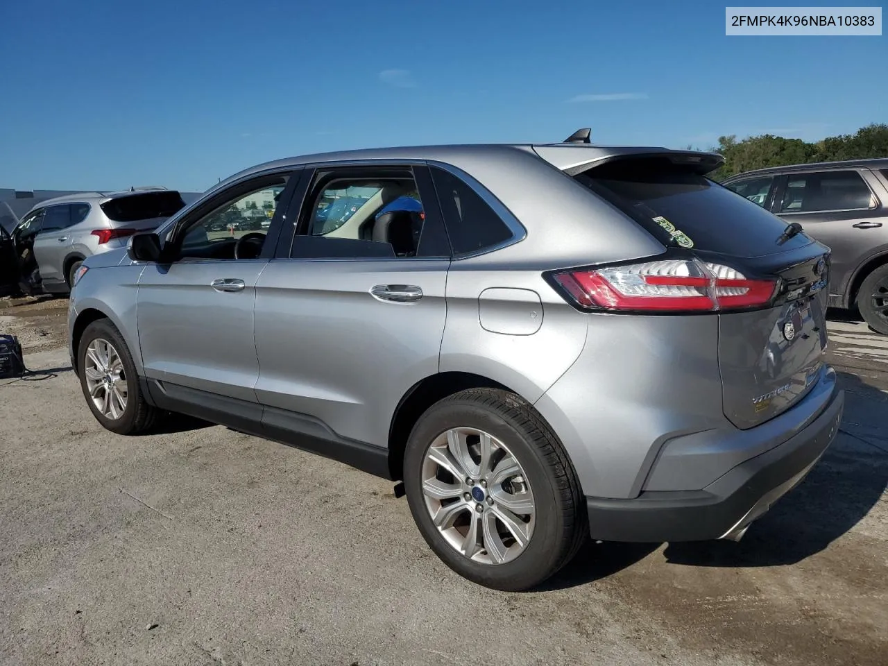 2022 Ford Edge Titanium VIN: 2FMPK4K96NBA10383 Lot: 74666194