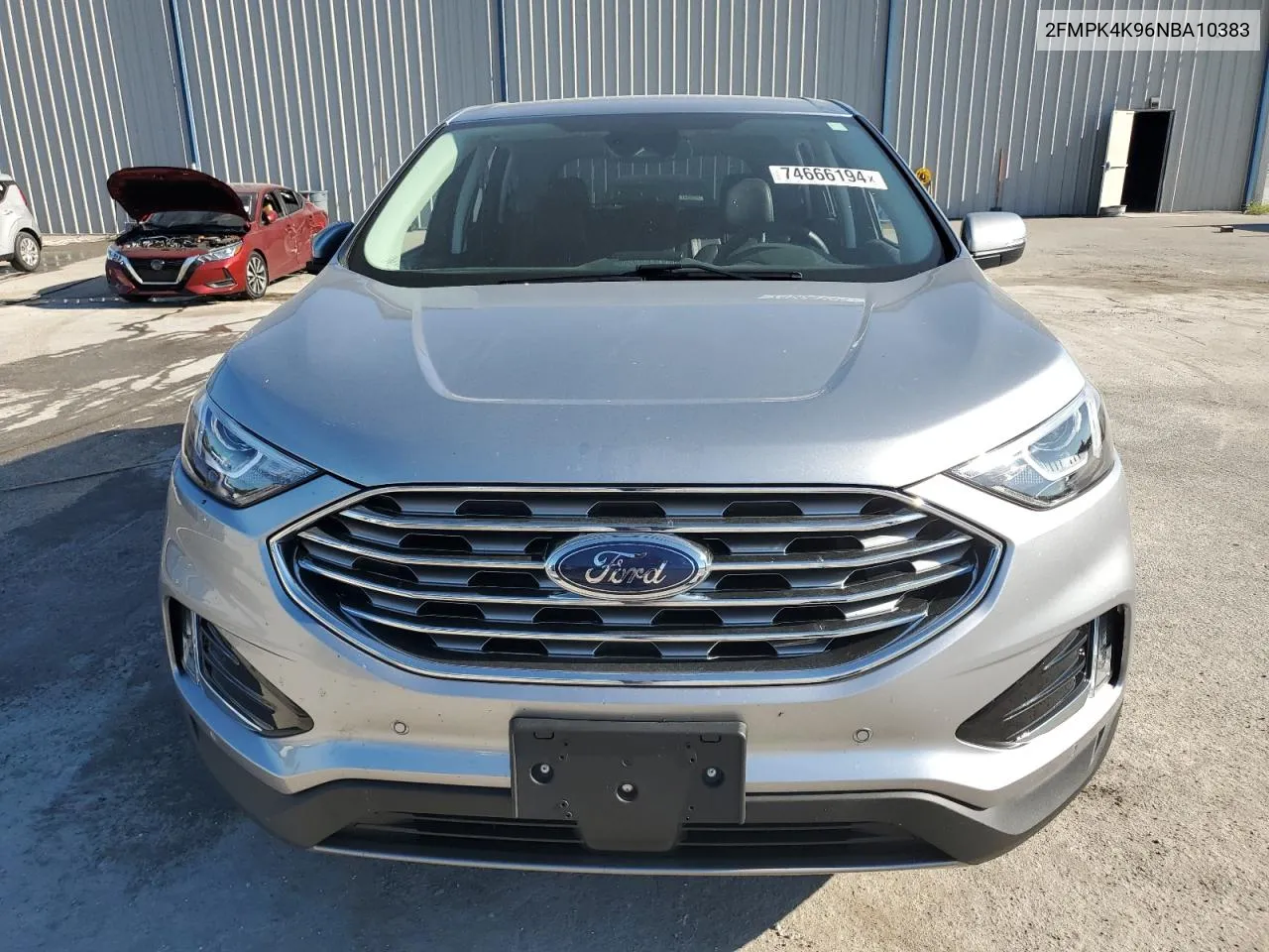 2022 Ford Edge Titanium VIN: 2FMPK4K96NBA10383 Lot: 74666194