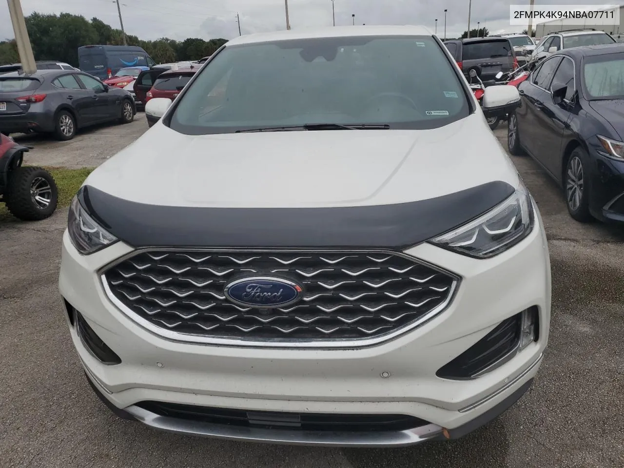 2022 Ford Edge Titanium VIN: 2FMPK4K94NBA07711 Lot: 75031974