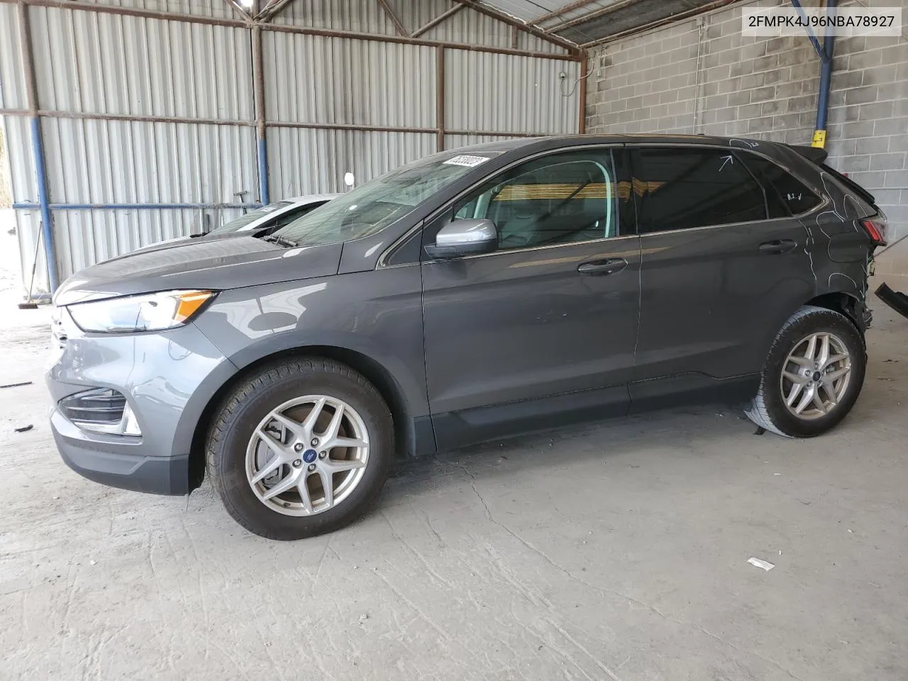 2022 Ford Edge Sel VIN: 2FMPK4J96NBA78927 Lot: 75499664