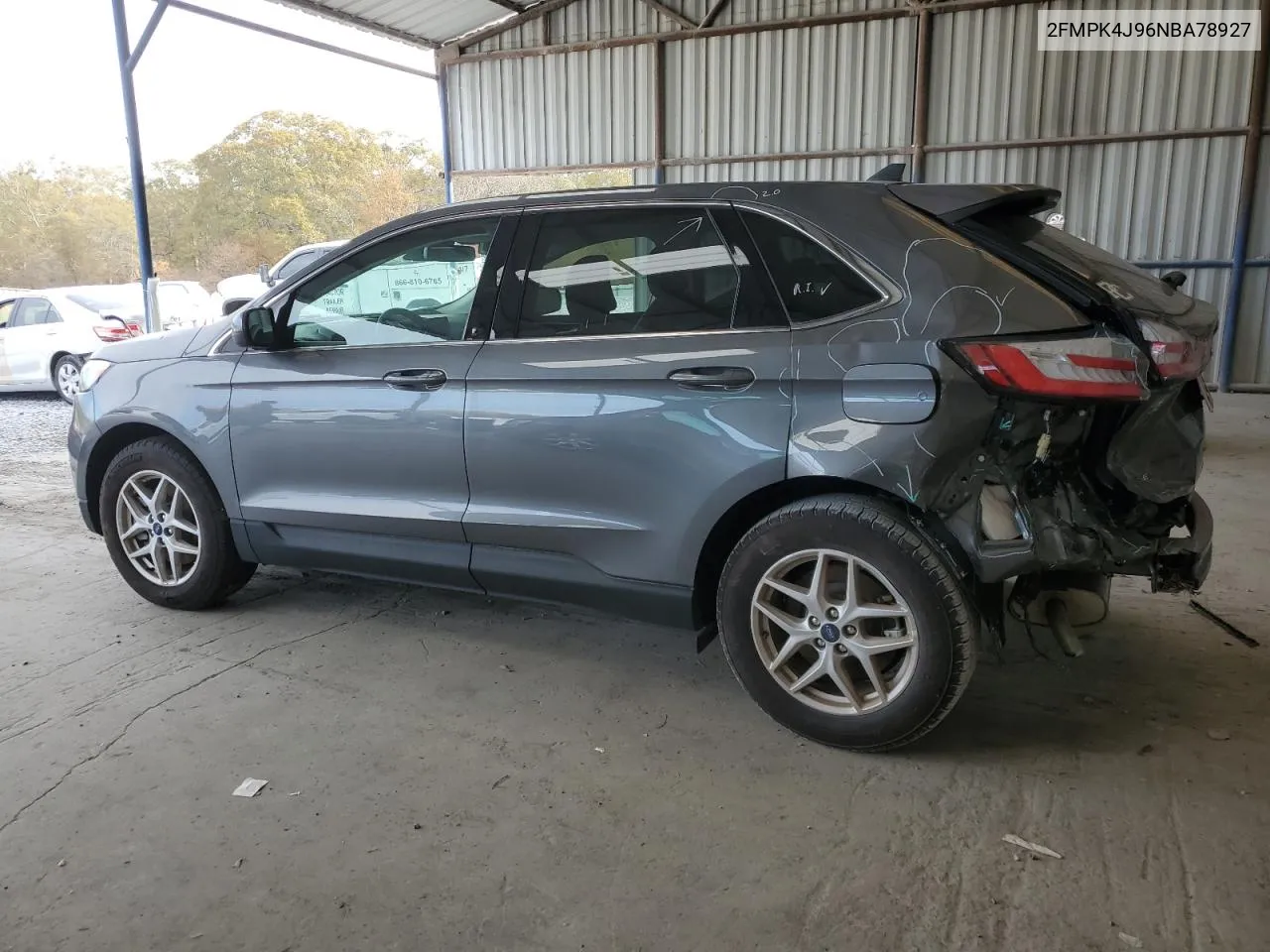 2022 Ford Edge Sel VIN: 2FMPK4J96NBA78927 Lot: 75499664