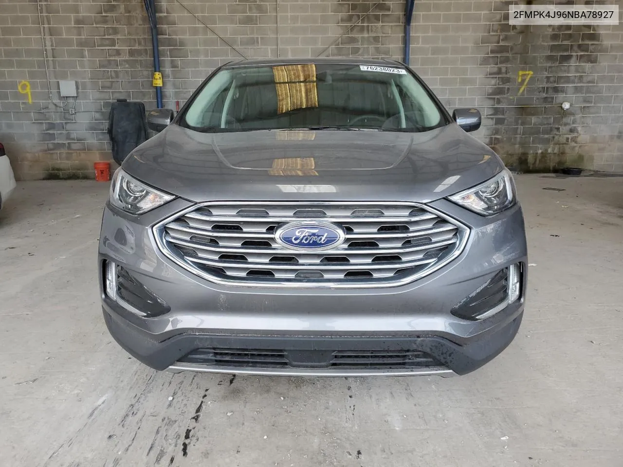 2022 Ford Edge Sel VIN: 2FMPK4J96NBA78927 Lot: 75499664