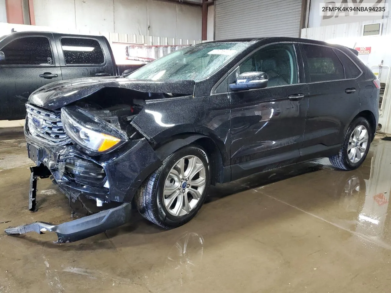 2022 Ford Edge Titanium VIN: 2FMPK4K94NBA94235 Lot: 76167394