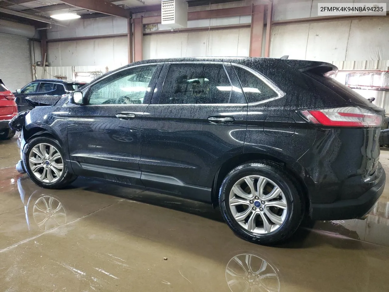 2022 Ford Edge Titanium VIN: 2FMPK4K94NBA94235 Lot: 76167394