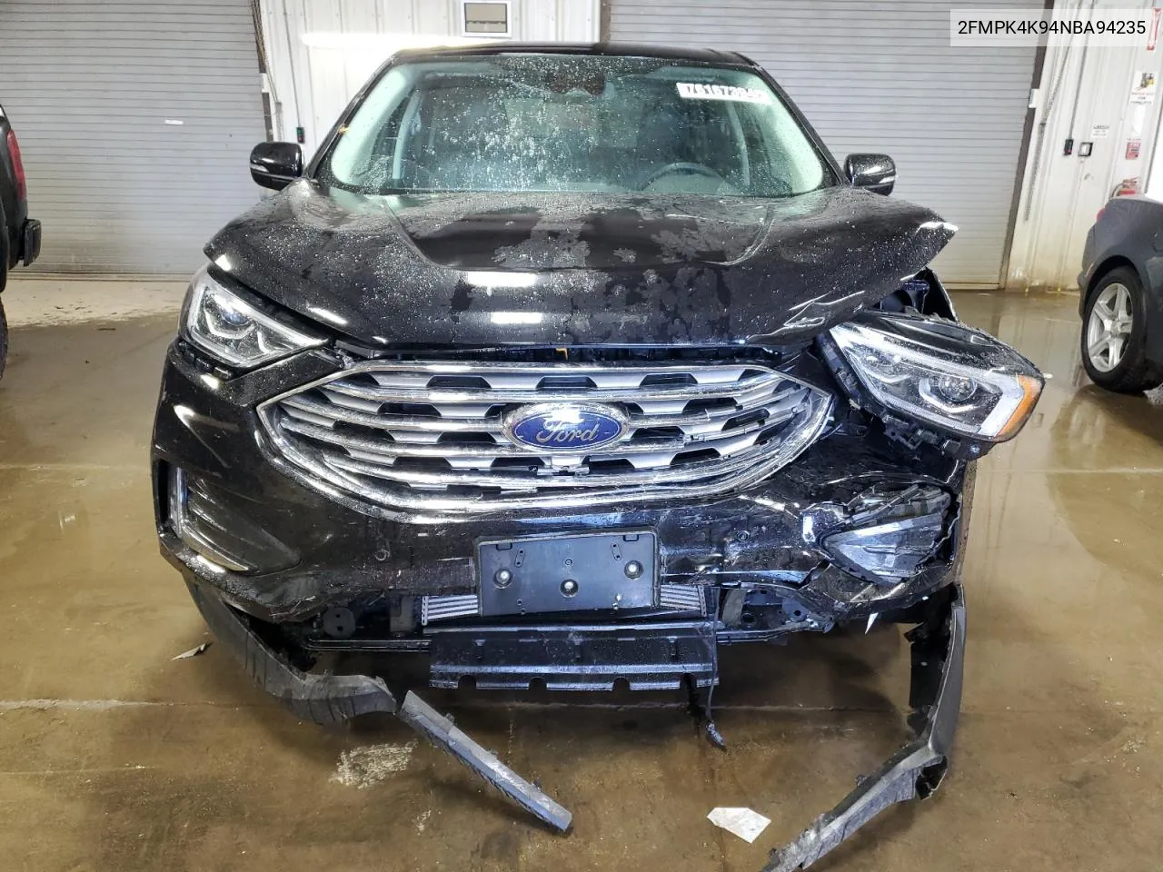 2022 Ford Edge Titanium VIN: 2FMPK4K94NBA94235 Lot: 76167394