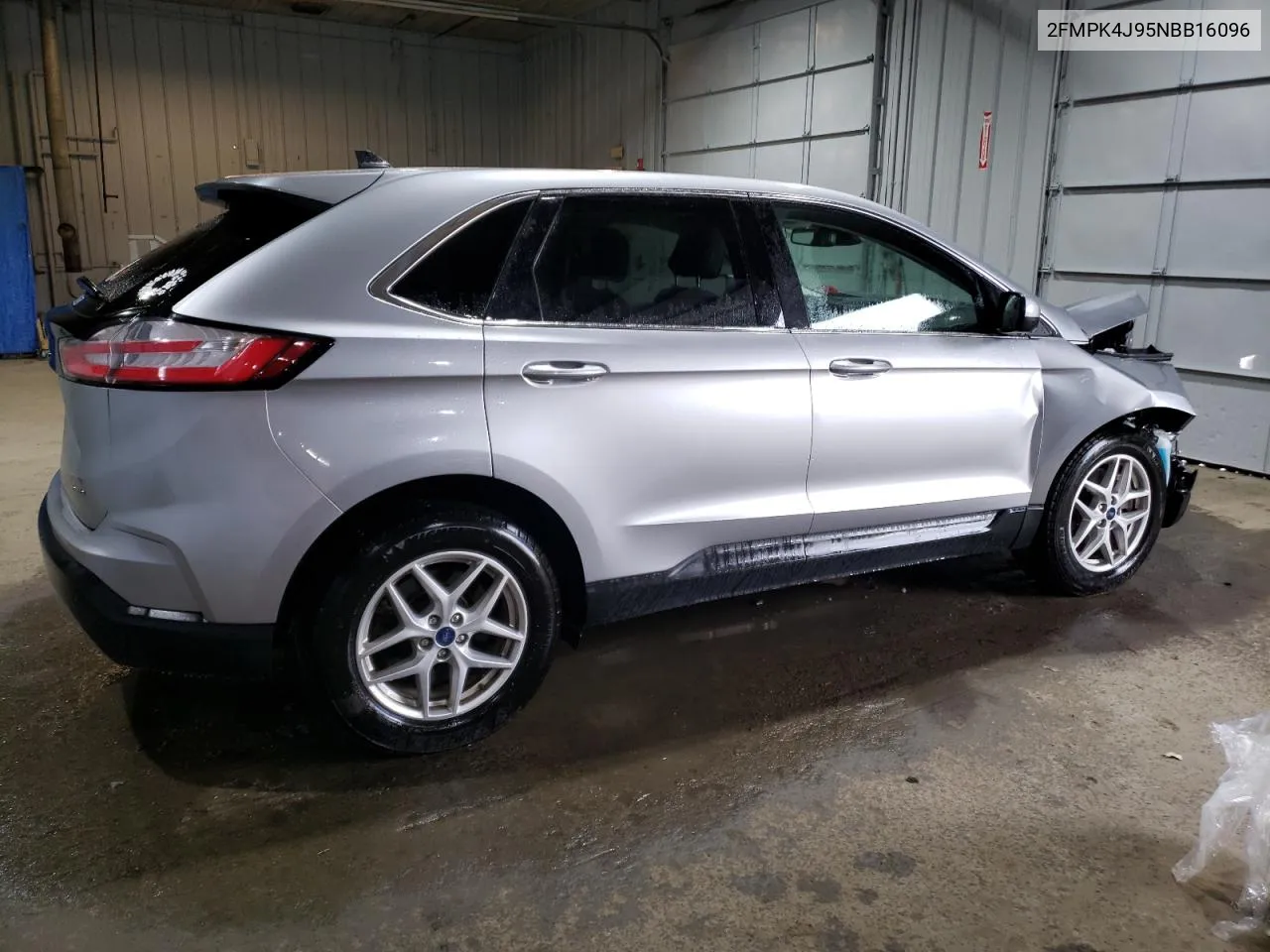 2022 Ford Edge Sel VIN: 2FMPK4J95NBB16096 Lot: 76449714