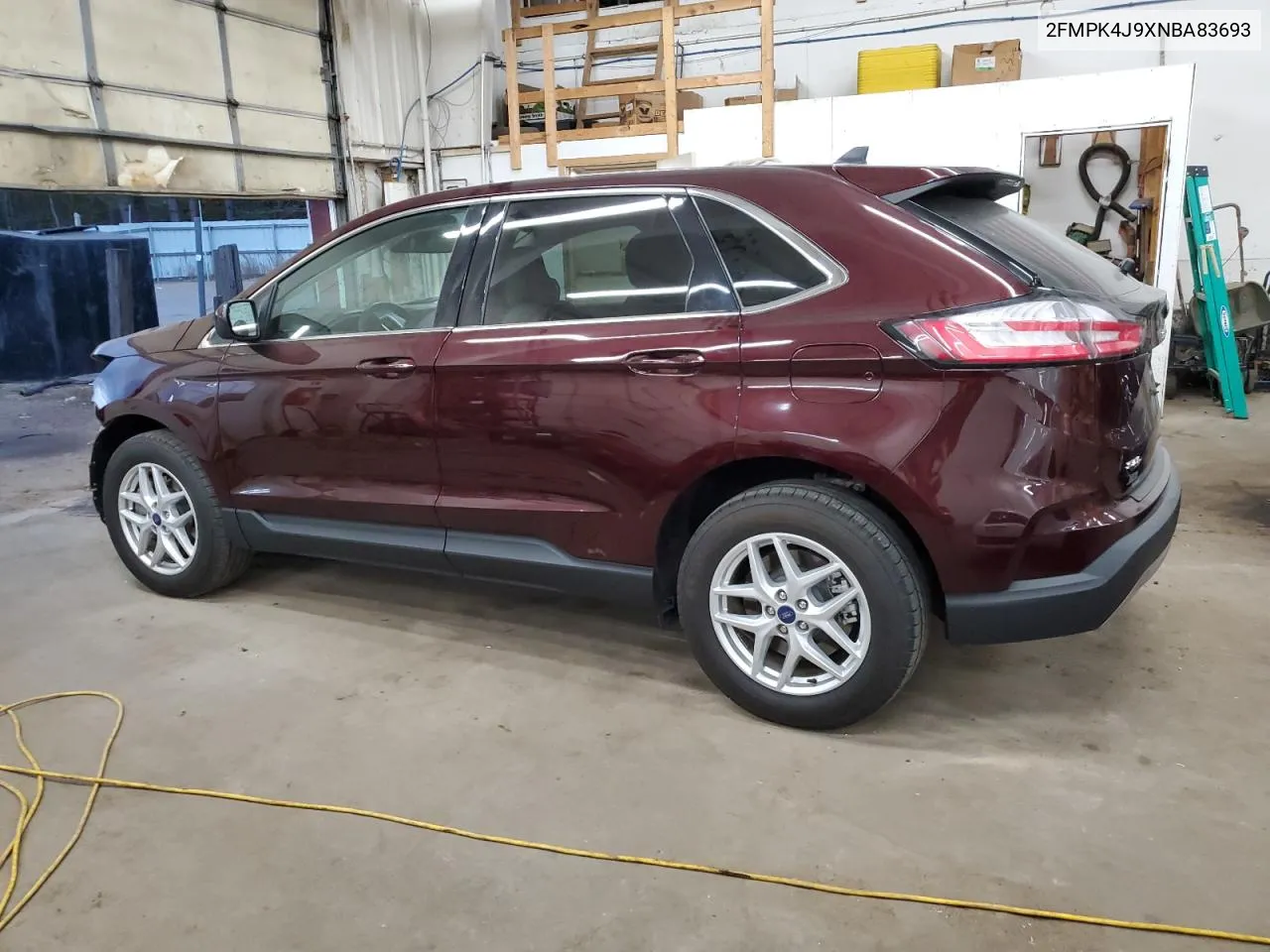 2022 Ford Edge Sel VIN: 2FMPK4J9XNBA83693 Lot: 76700754