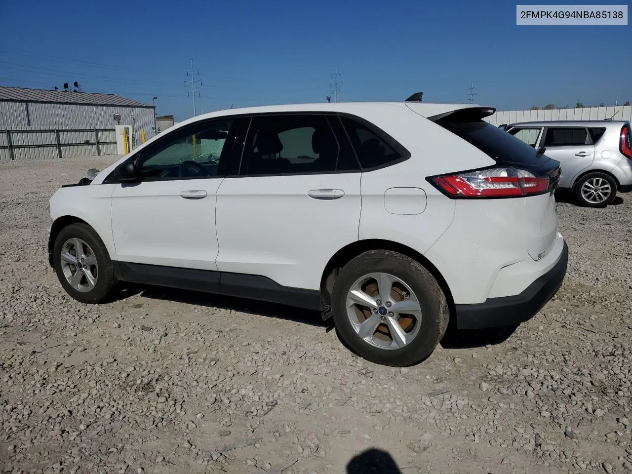 2022 Ford Edge Se VIN: 2FMPK4G94NBA85138 Lot: 76874684