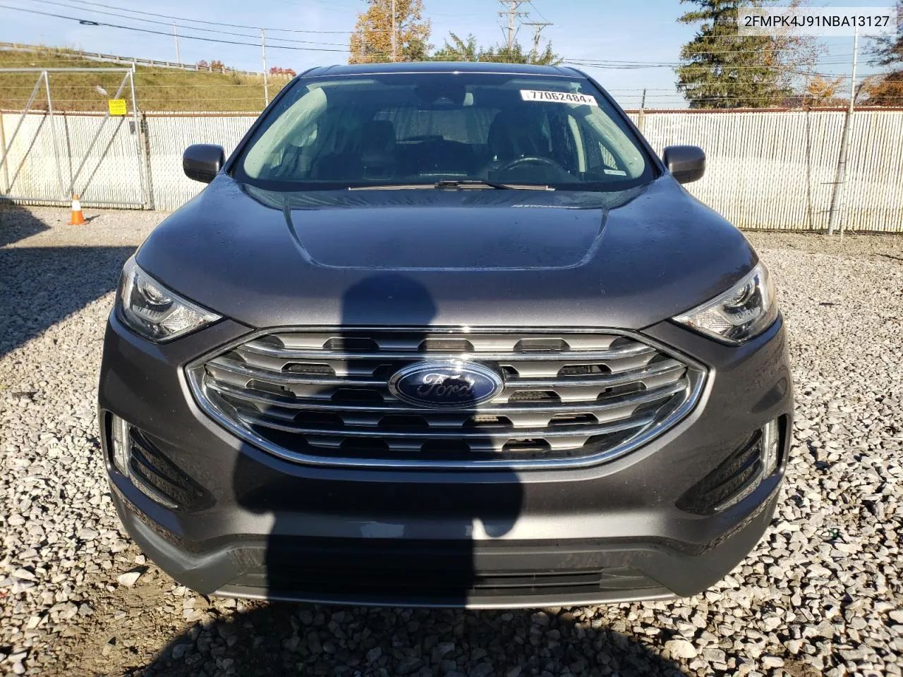 2022 Ford Edge Sel VIN: 2FMPK4J91NBA13127 Lot: 77062484