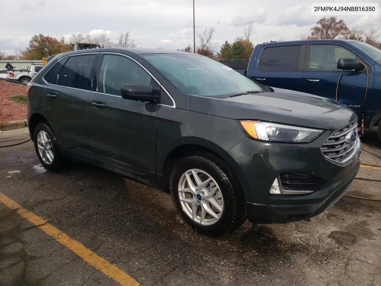 2022 Ford Edge Sel VIN: 2FMPK4J94NBB16350 Lot: 77393734