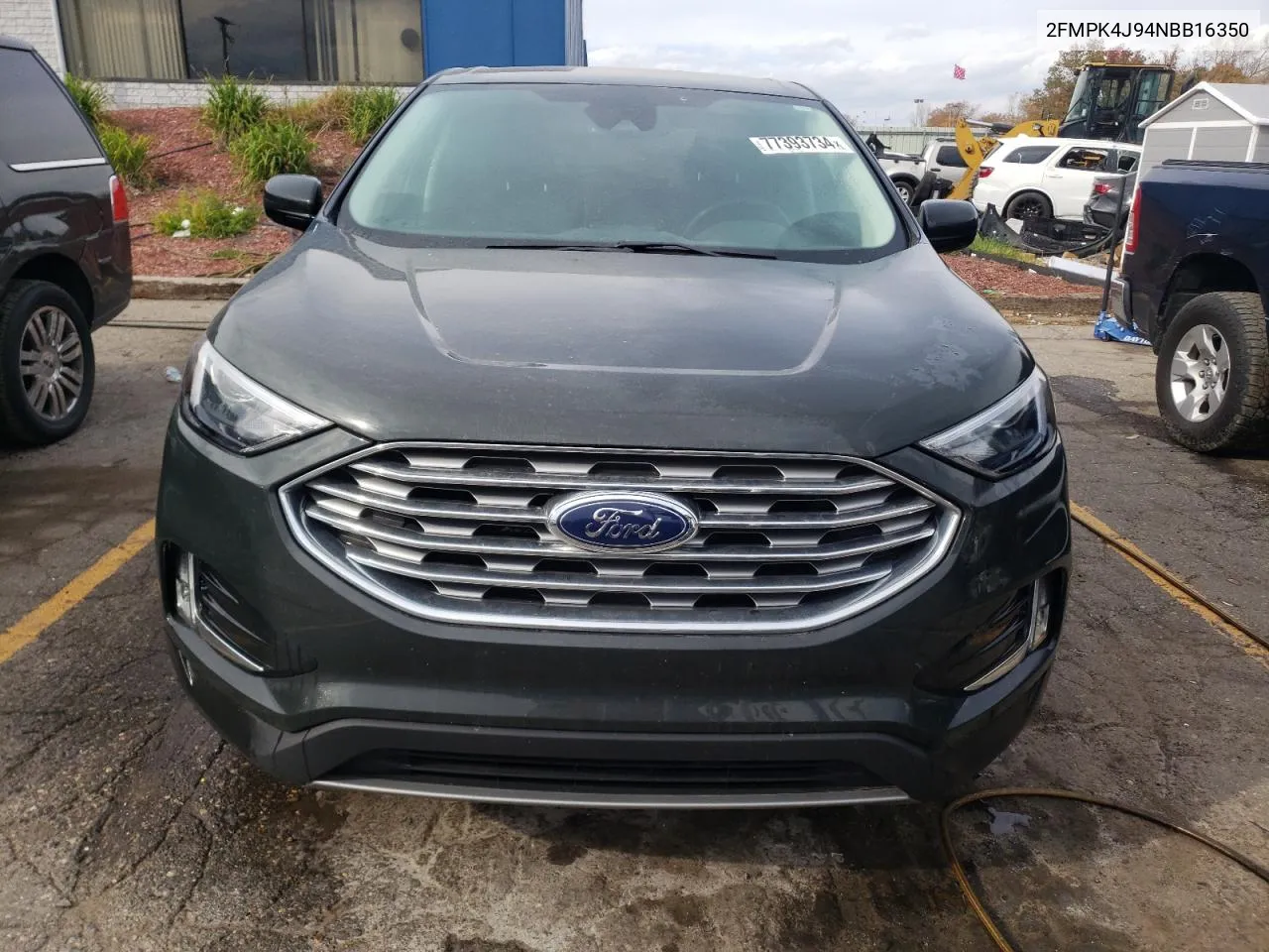 2022 Ford Edge Sel VIN: 2FMPK4J94NBB16350 Lot: 77393734