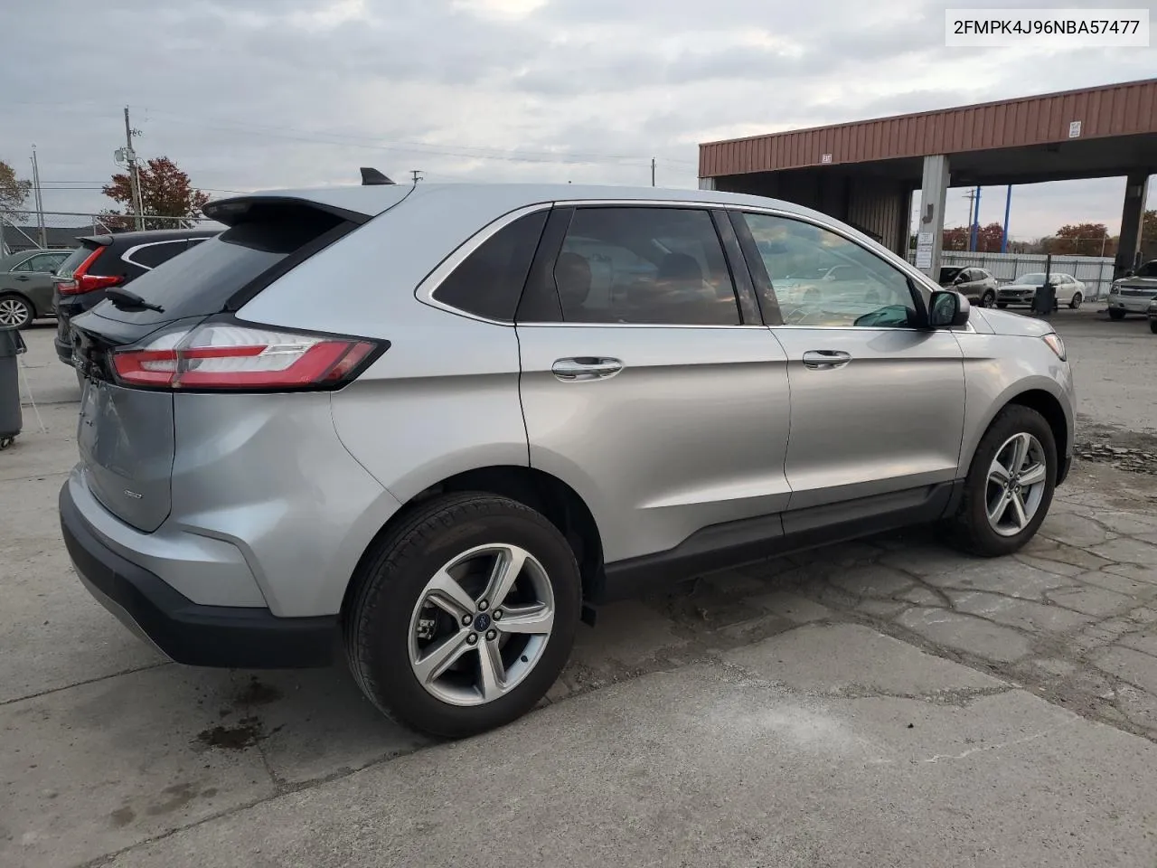 2022 Ford Edge Sel VIN: 2FMPK4J96NBA57477 Lot: 78684044