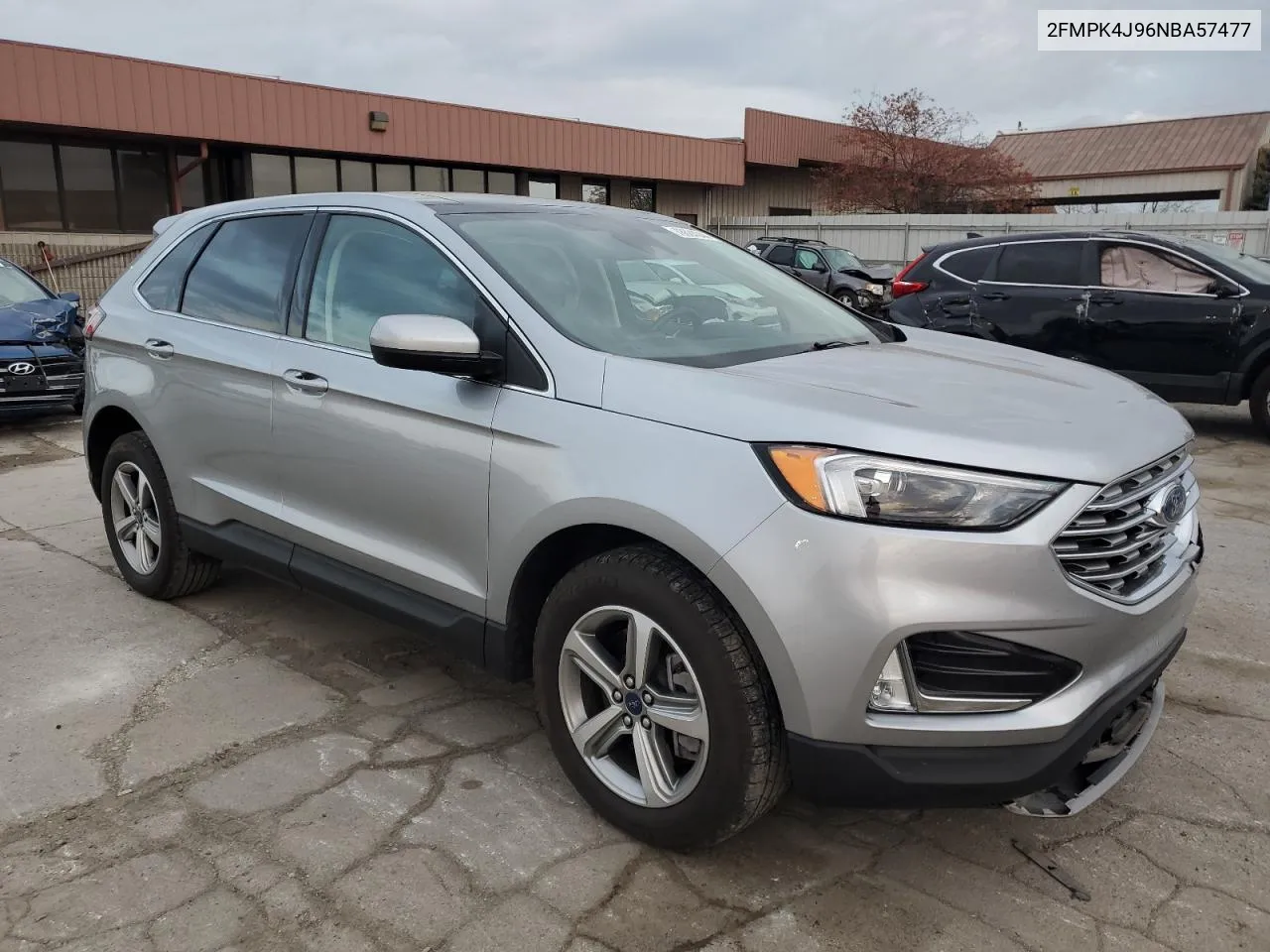 2022 Ford Edge Sel VIN: 2FMPK4J96NBA57477 Lot: 78684044