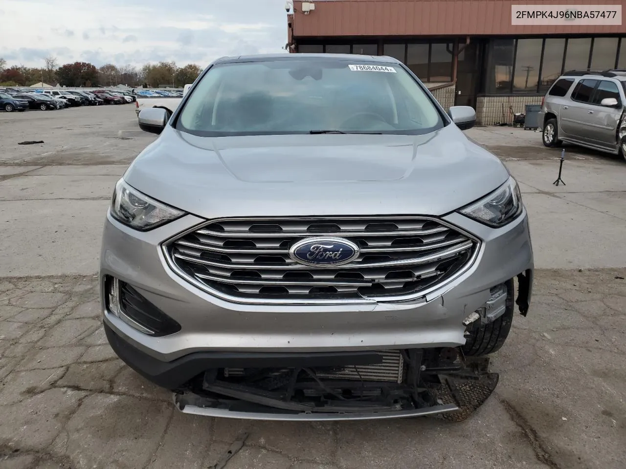 2022 Ford Edge Sel VIN: 2FMPK4J96NBA57477 Lot: 78684044