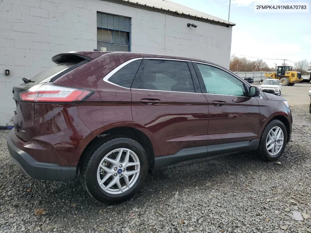 2022 Ford Edge Sel VIN: 2FMPK4J91NBA70783 Lot: 78832764