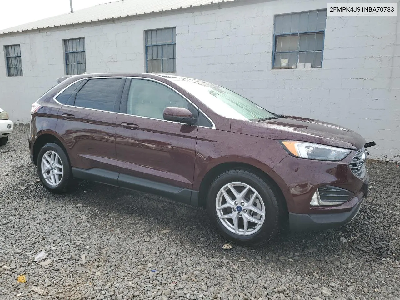 2022 Ford Edge Sel VIN: 2FMPK4J91NBA70783 Lot: 78832764