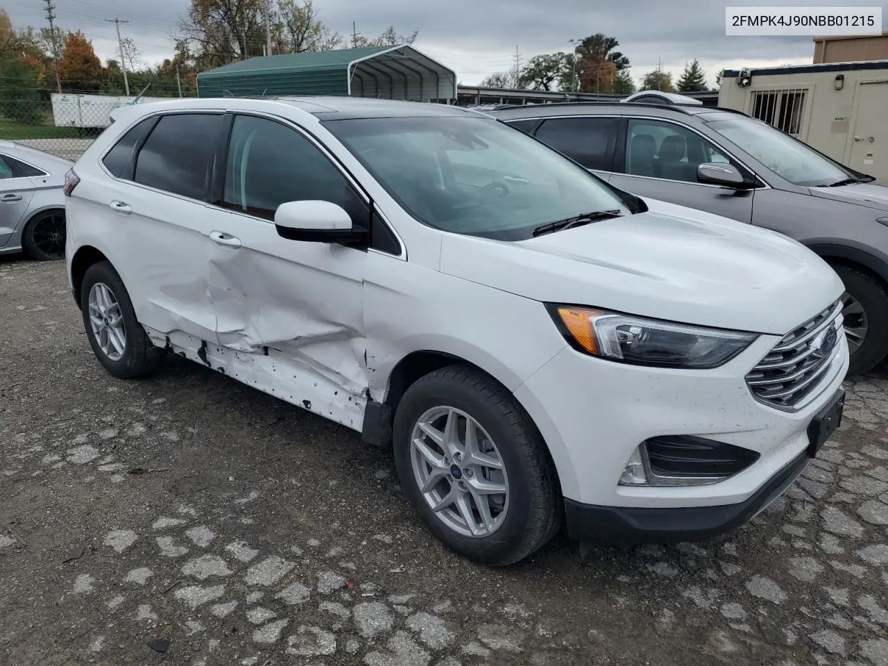 2022 Ford Edge Sel VIN: 2FMPK4J90NBB01215 Lot: 78858594