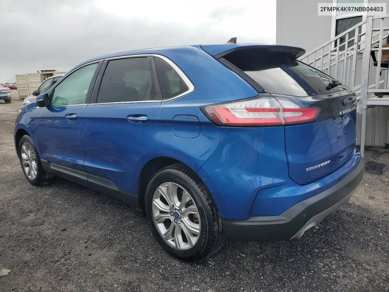 2022 Ford Edge Titanium VIN: 2FMPK4K97NBB04403 Lot: 78892524