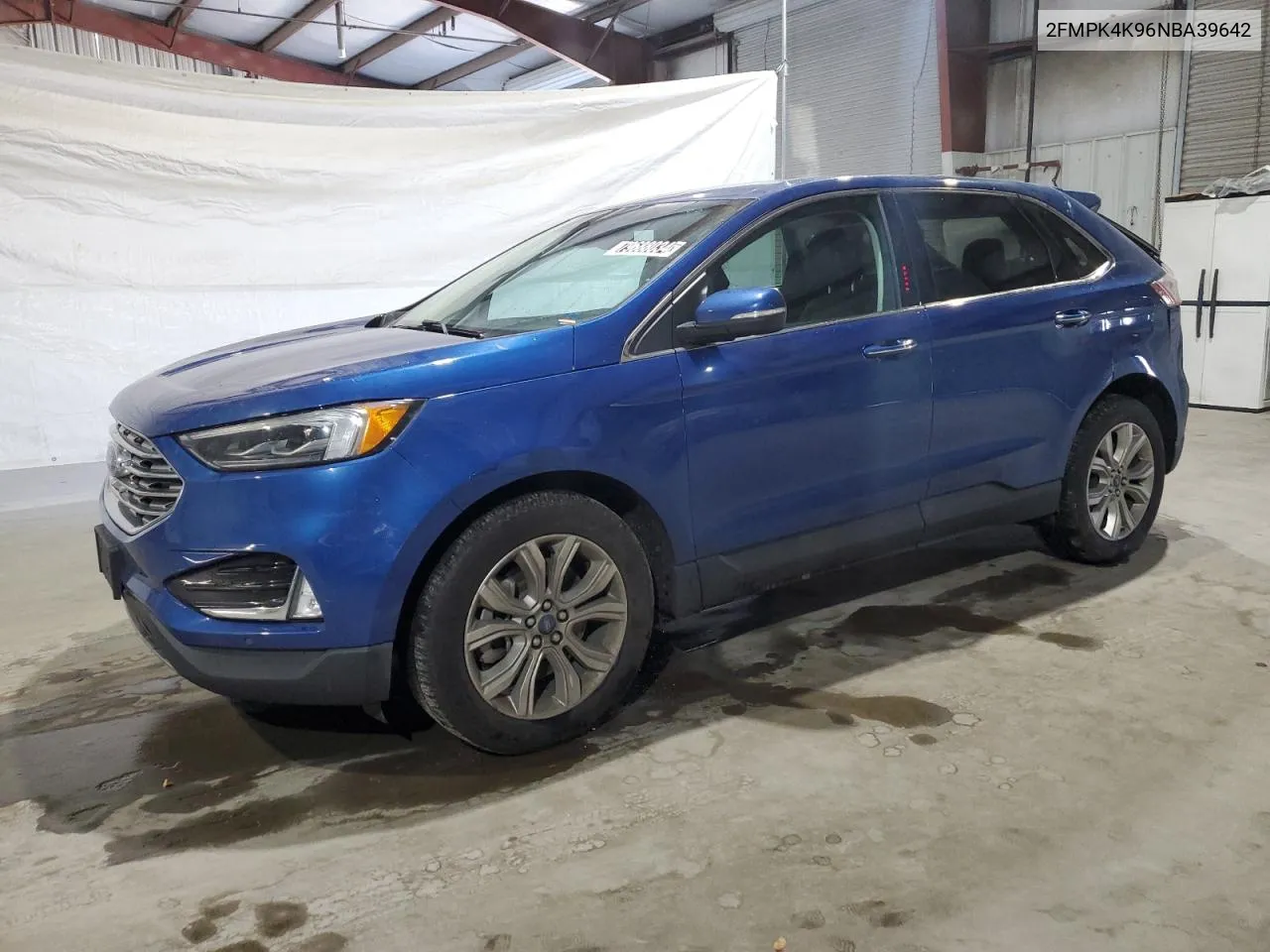 2022 Ford Edge Titanium VIN: 2FMPK4K96NBA39642 Lot: 79688034