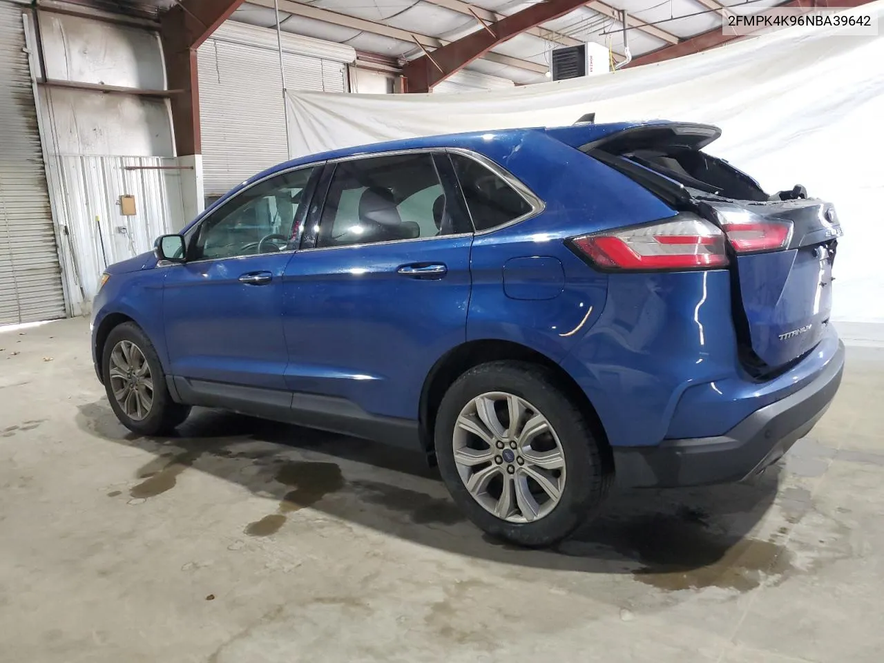 2022 Ford Edge Titanium VIN: 2FMPK4K96NBA39642 Lot: 79688034