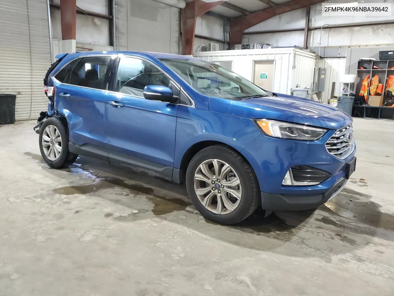 2022 Ford Edge Titanium VIN: 2FMPK4K96NBA39642 Lot: 79688034