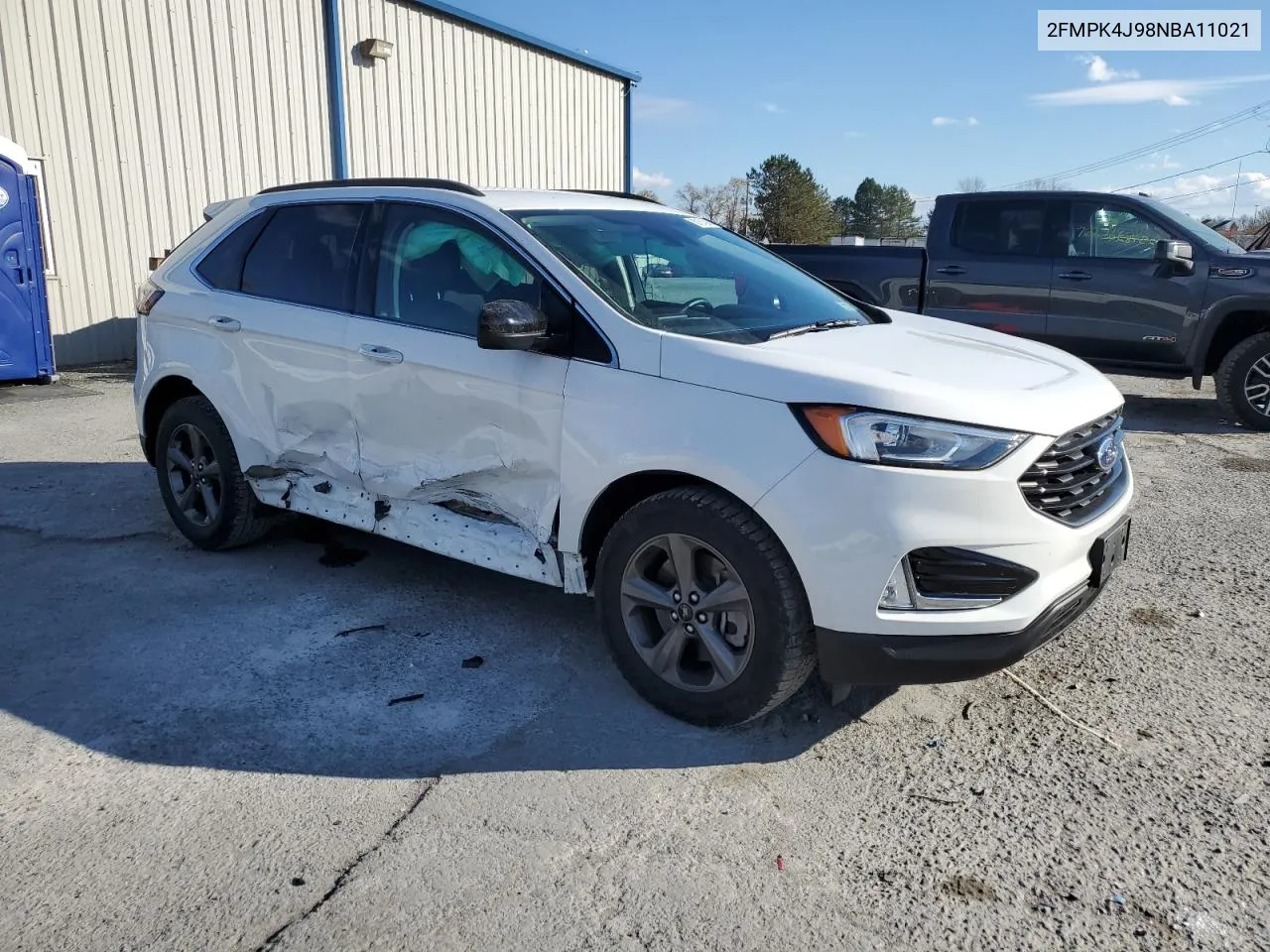 2022 Ford Edge Sel VIN: 2FMPK4J98NBA11021 Lot: 80161844