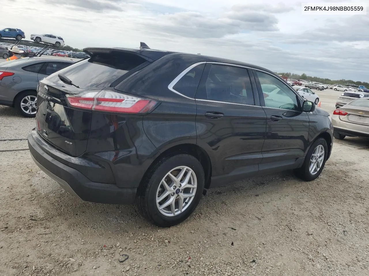 2022 Ford Edge Sel VIN: 2FMPK4J98NBB05559 Lot: 81628594