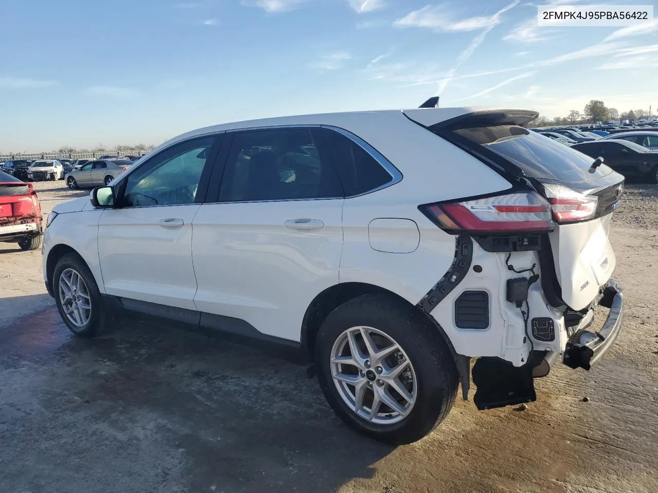 2023 Ford Edge Sel VIN: 2FMPK4J95PBA56422 Lot: 79763274