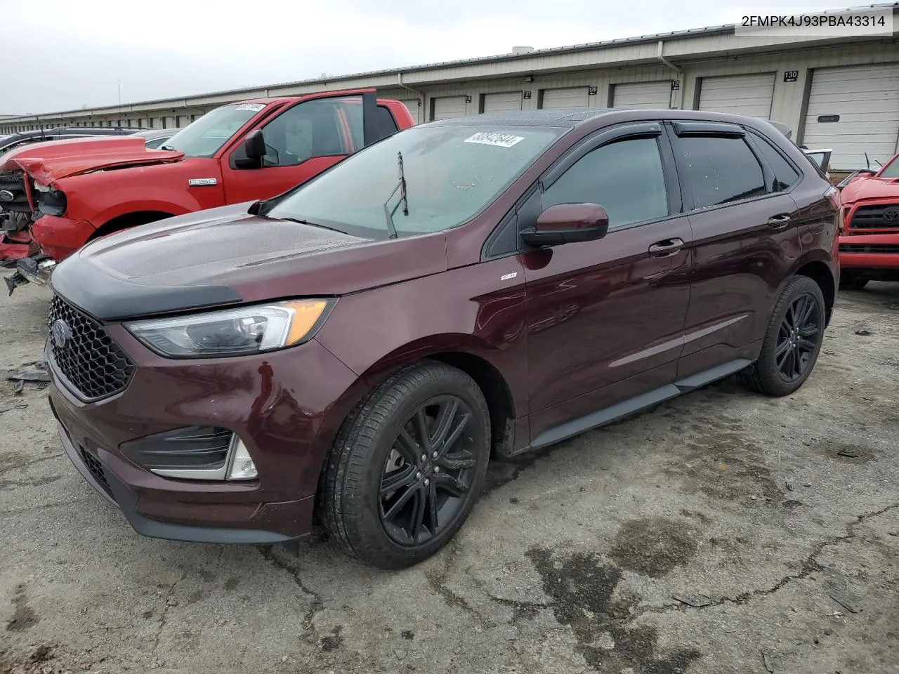 2023 Ford Edge Sel VIN: 2FMPK4J93PBA43314 Lot: 80842644