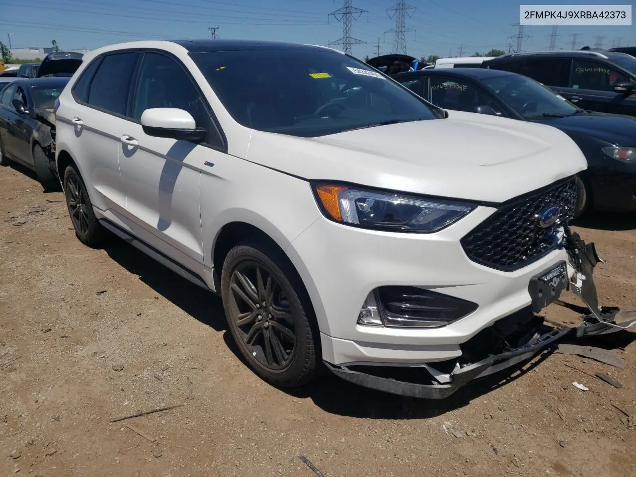 2024 Ford Edge Sel VIN: 2FMPK4J9XRBA42373 Lot: 54242494