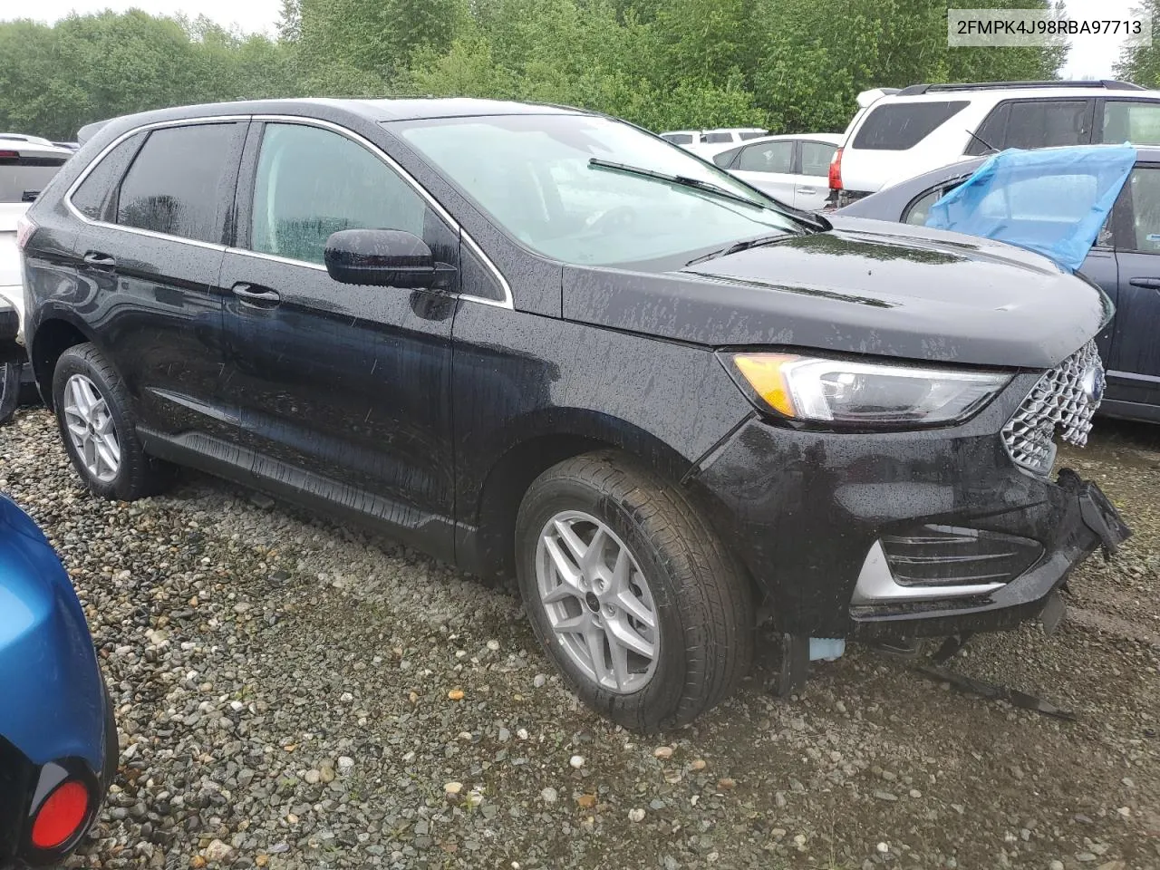 2024 Ford Edge Sel VIN: 2FMPK4J98RBA97713 Lot: 55691474