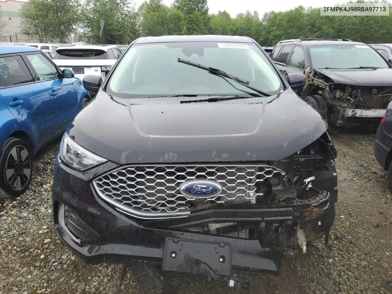 2024 Ford Edge Sel VIN: 2FMPK4J98RBA97713 Lot: 55691474