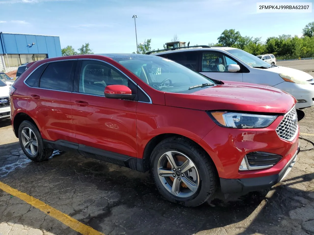 2024 Ford Edge Sel VIN: 2FMPK4J99RBA62307 Lot: 61271734