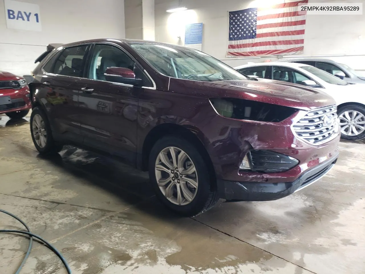 2024 Ford Edge Titanium VIN: 2FMPK4K92RBA95289 Lot: 61851124