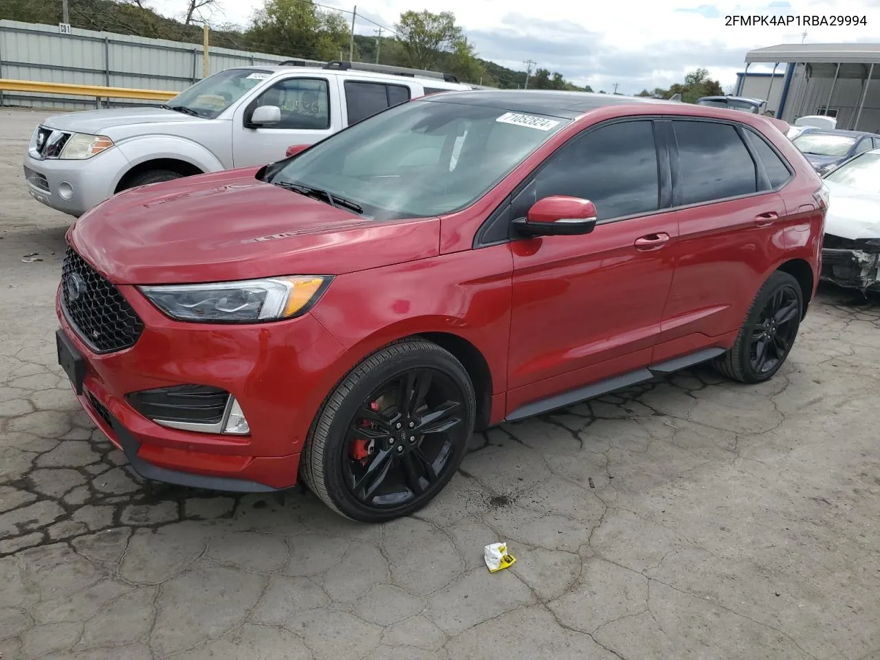 2024 Ford Edge St VIN: 2FMPK4AP1RBA29994 Lot: 71052824