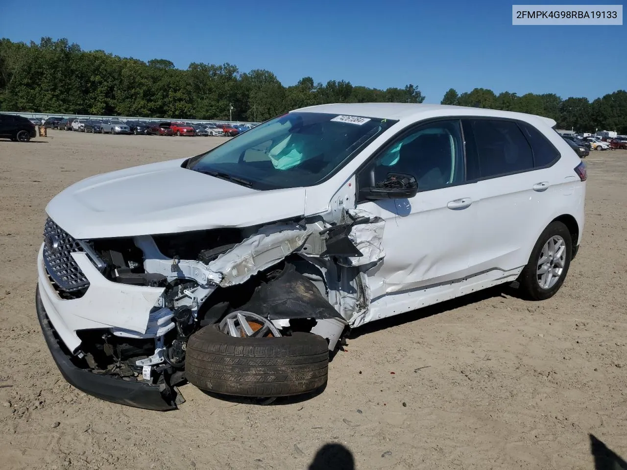 2024 Ford Edge Se VIN: 2FMPK4G98RBA19133 Lot: 74261084