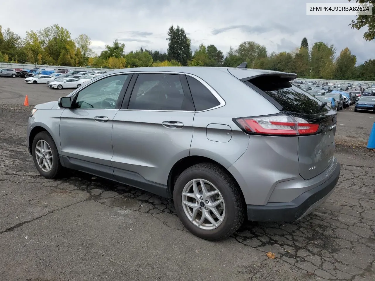 2024 Ford Edge Sel VIN: 2FMPK4J90RBA82624 Lot: 76582724