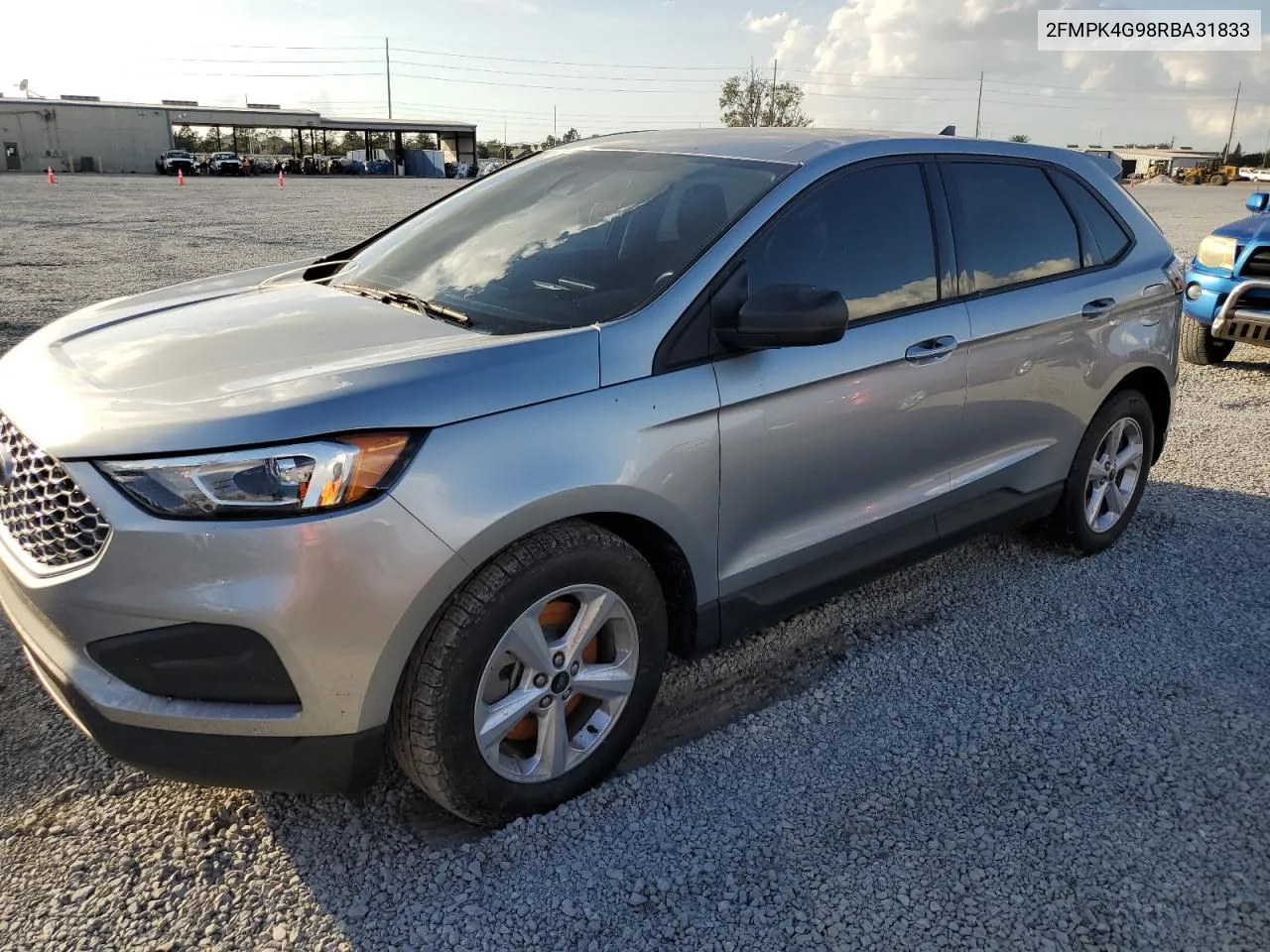 2024 Ford Edge Se VIN: 2FMPK4G98RBA31833 Lot: 76899284