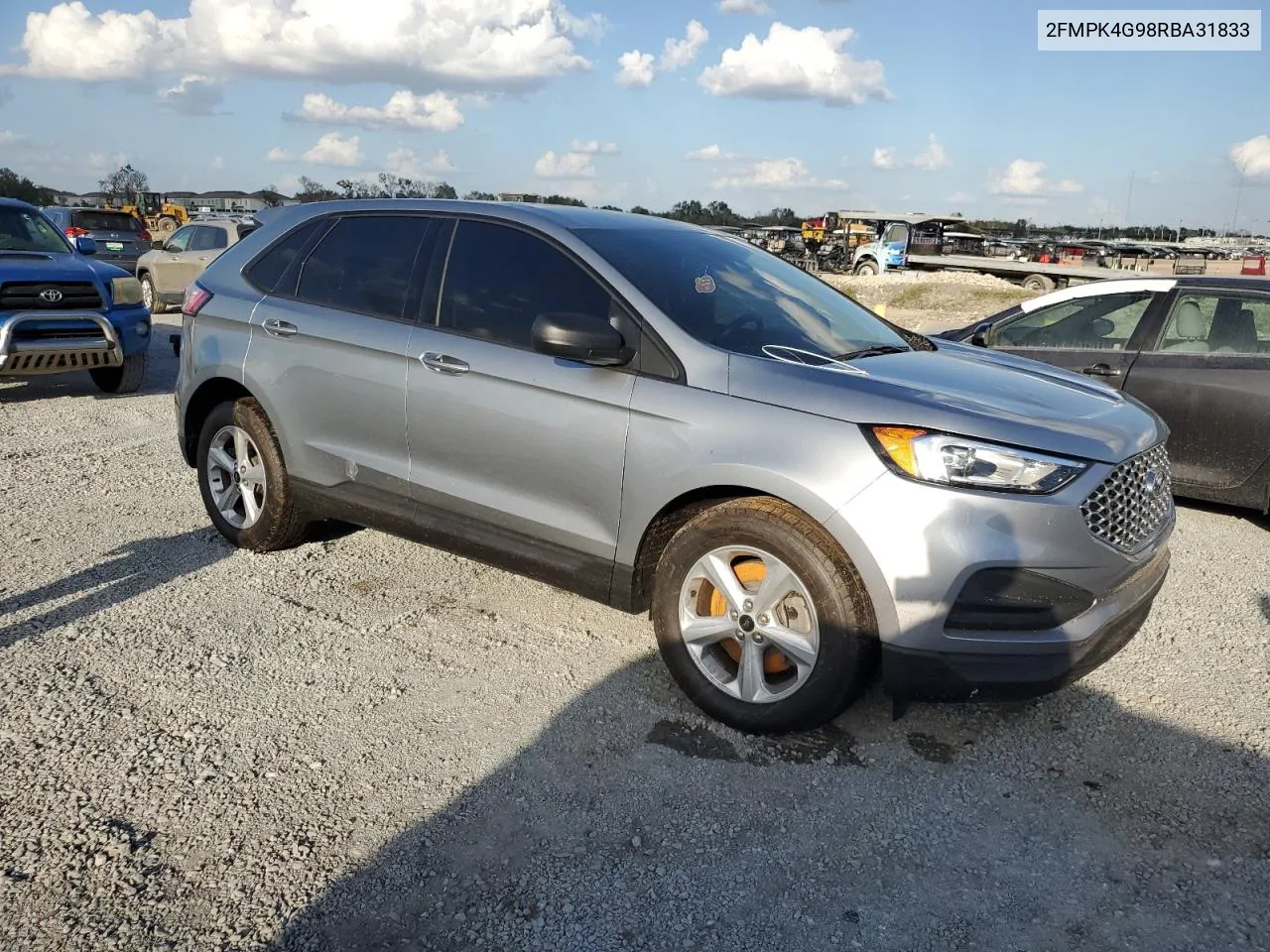 2024 Ford Edge Se VIN: 2FMPK4G98RBA31833 Lot: 76899284