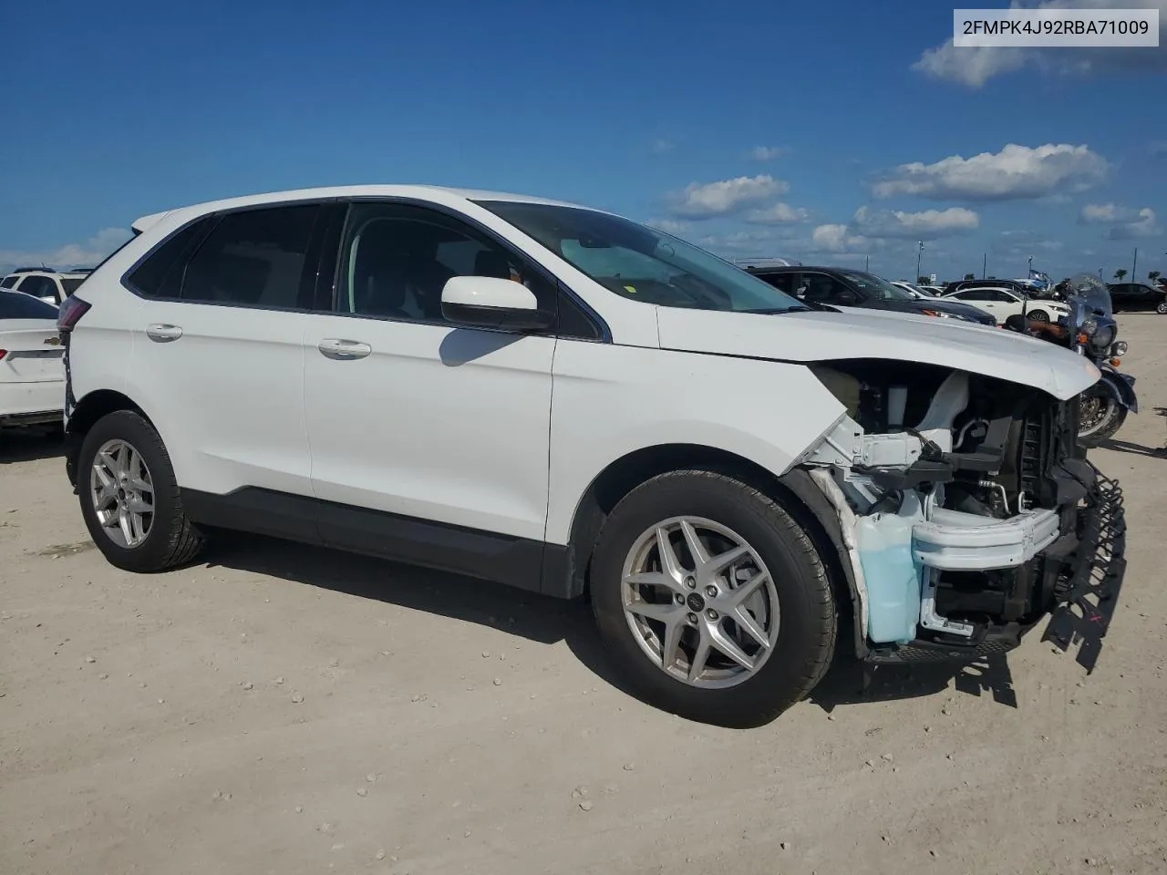 2024 Ford Edge Sel VIN: 2FMPK4J92RBA71009 Lot: 78413134