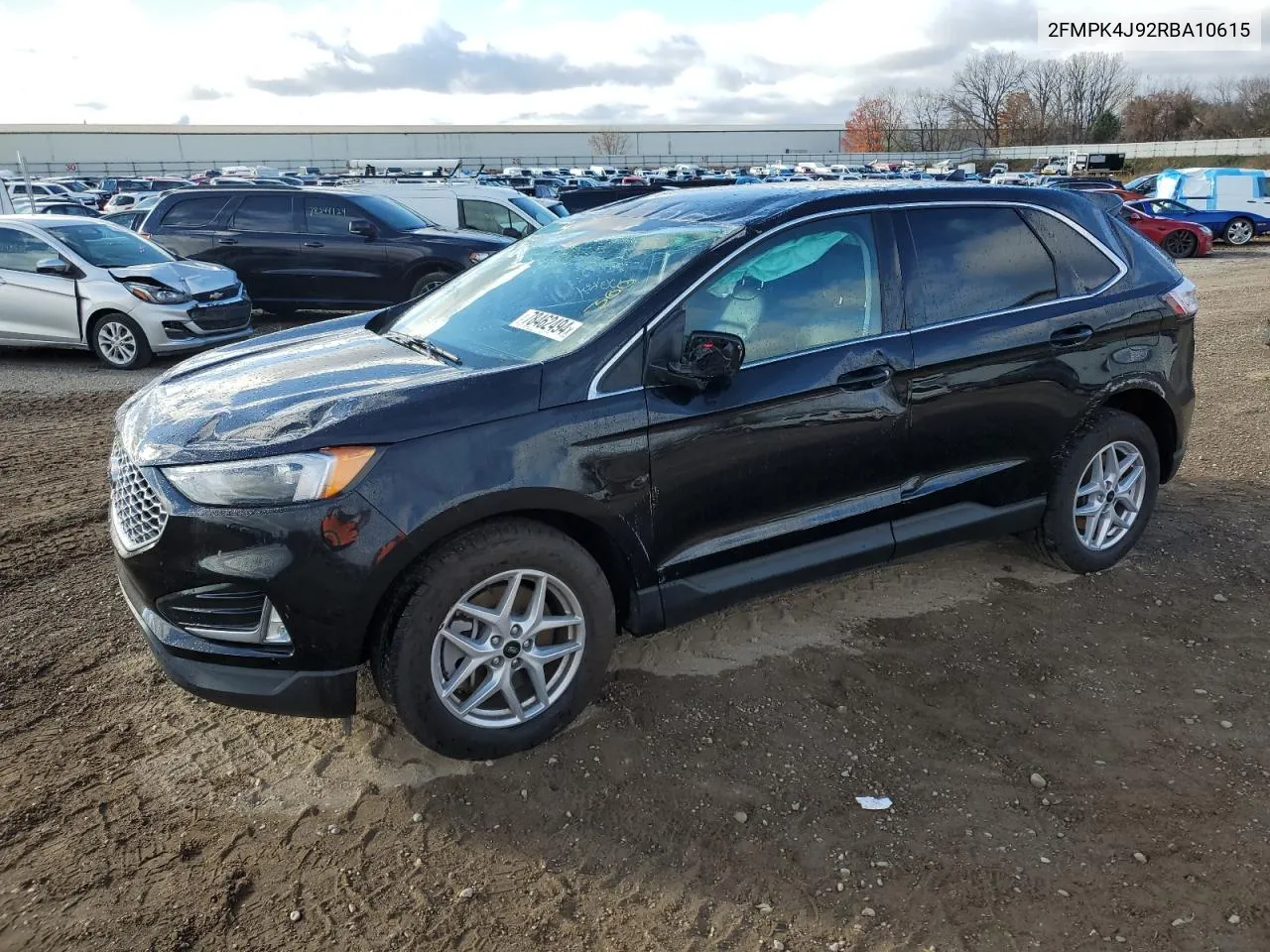 2024 Ford Edge Sel VIN: 2FMPK4J92RBA10615 Lot: 78462494