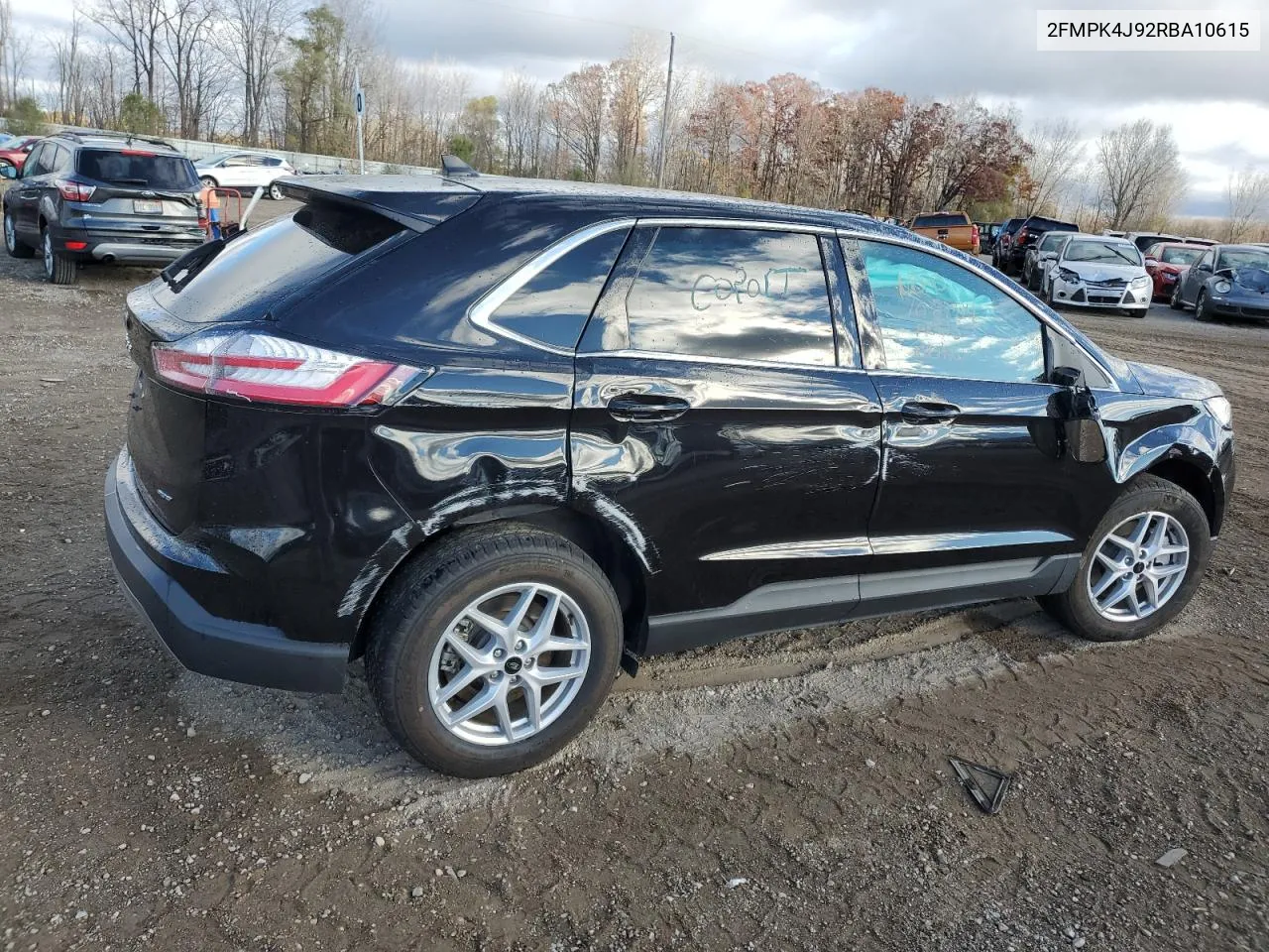 2024 Ford Edge Sel VIN: 2FMPK4J92RBA10615 Lot: 78462494