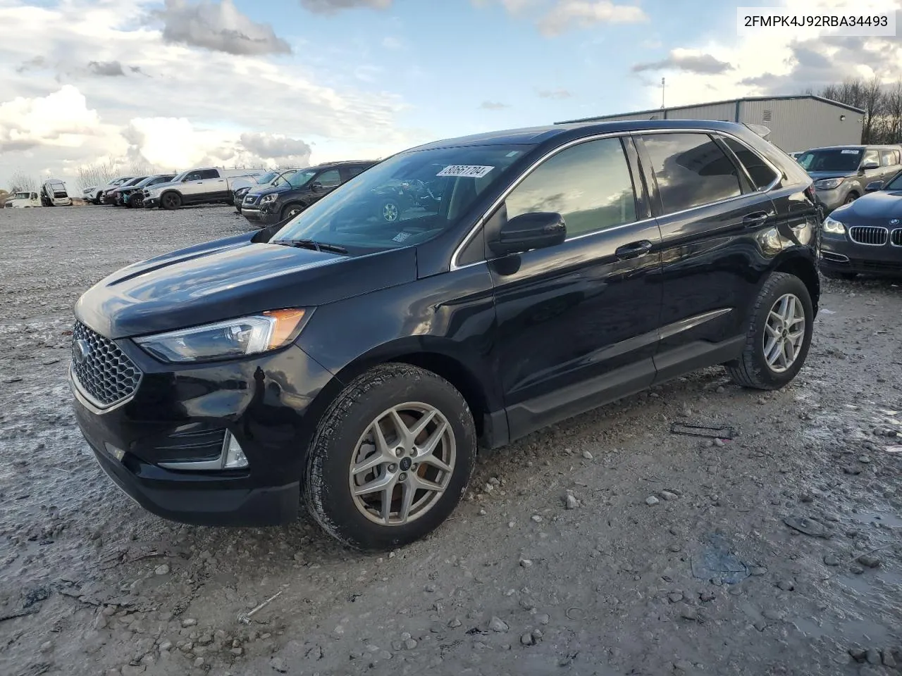 2024 Ford Edge Sel VIN: 2FMPK4J92RBA34493 Lot: 80661704