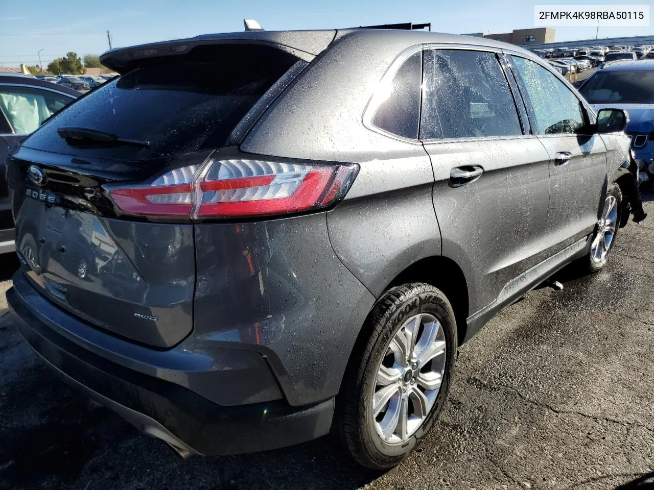 2024 Ford Edge Titanium VIN: 2FMPK4K98RBA50115 Lot: 81056304