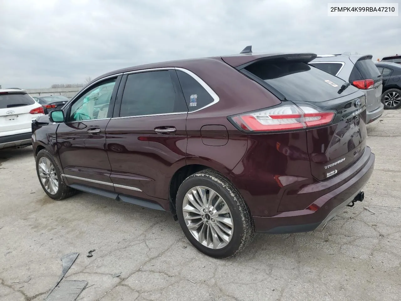 2024 Ford Edge Titanium VIN: 2FMPK4K99RBA47210 Lot: 81160174