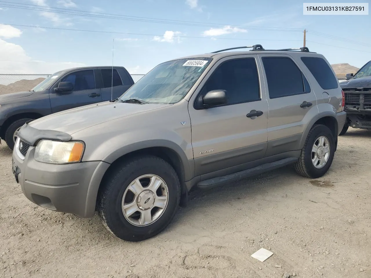 2001 Ford Escape Xlt VIN: 1FMCU03131KB27591 Lot: 66605904