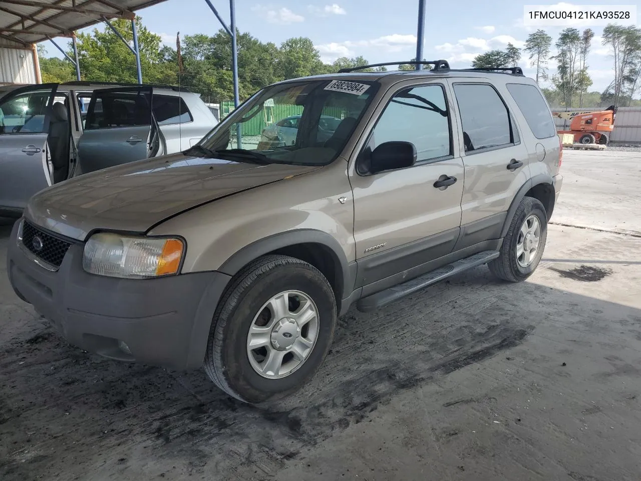 2001 Ford Escape Xlt VIN: 1FMCU04121KA93528 Lot: 69829984