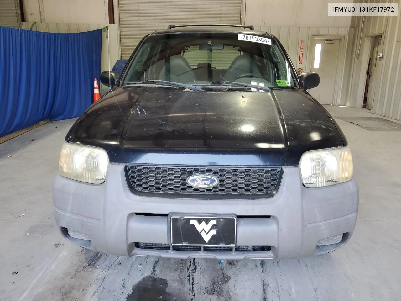 2001 Ford Escape Xls VIN: 1FMYU01131KF17972 Lot: 70753364